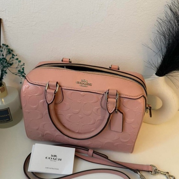 Coach Handbags - Coach Blush Pink Satchel Bag